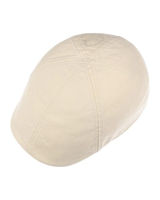 Stetson Flat Cap in het Natural voor heren