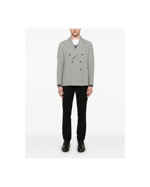 Formal Blazers Tagliatore de hombre de color Gray