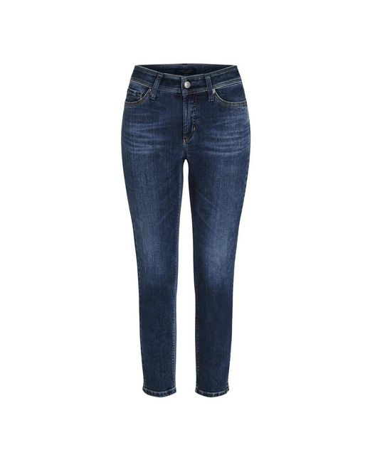 Cambio Blue Slim-Fit Jeans