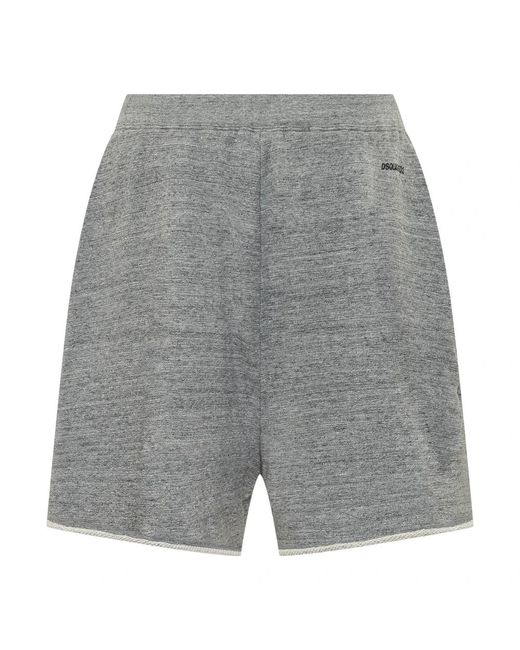 DSquared² Gray Casual Shorts for men