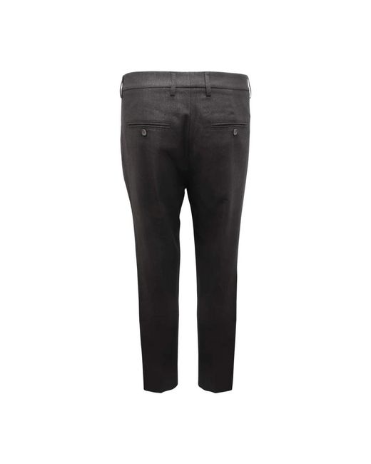Patrizia Pepe Black Chinos for men