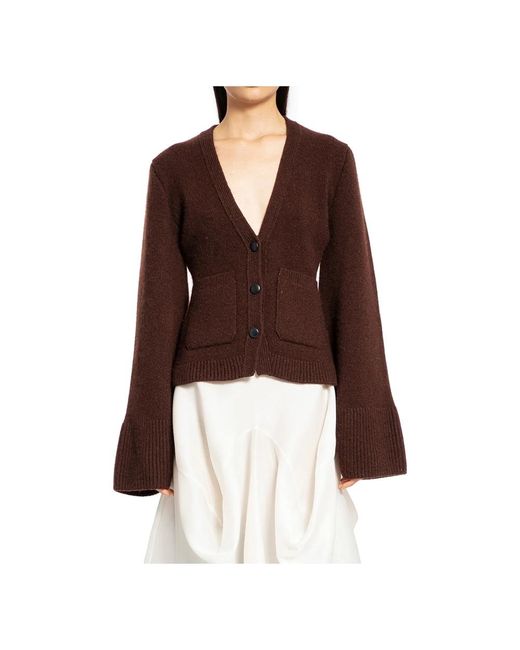 Cashmere Knitwear Khaite de color Brown