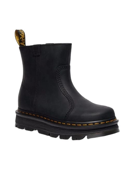 Dr. Martens Black Ankle Boots