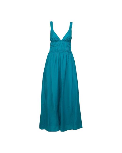 Semicouture Blue Maxi Dresses