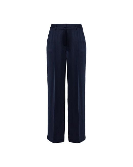 Anine Bing Blue Wide Trousers