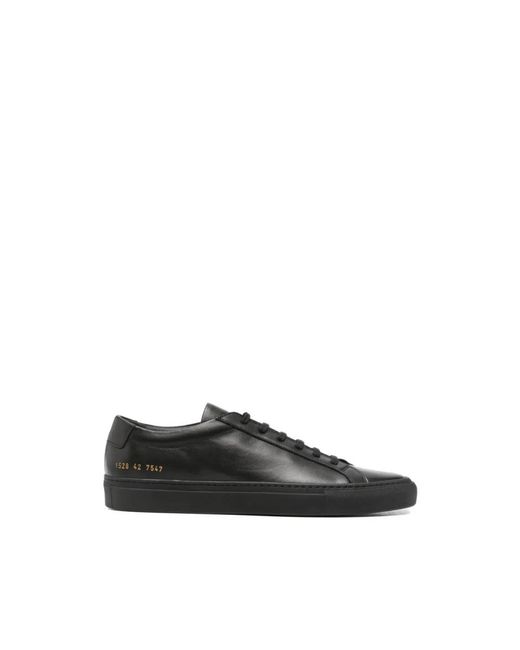 Common Projects Black "Original Achilles" Low Sneakers for men