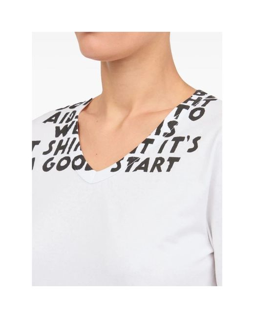 MM6 by Maison Margiela Blue T-Shirts