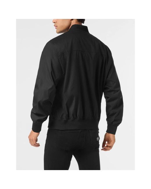 Bomber Jackets Philipp Plein de hombre de color Black