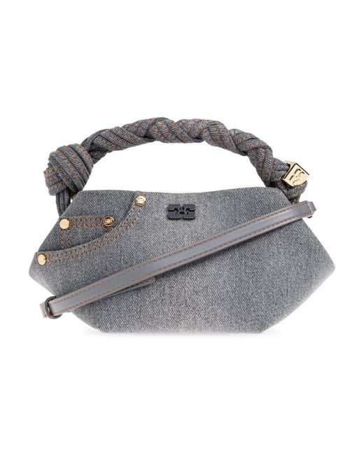 Ganni Gray Handbags