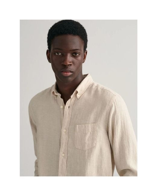 Gant Natural Casual Shirts for men