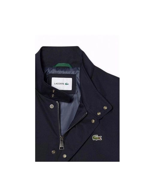 Lacoste Blue Bomber Jackets for men