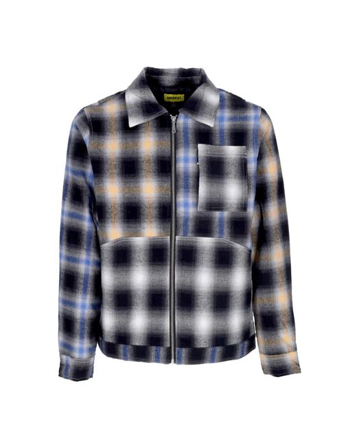 Light Jackets Market de hombre de color Blue