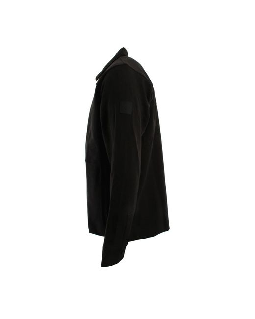 Zip-Throughs Boss de hombre de color Black