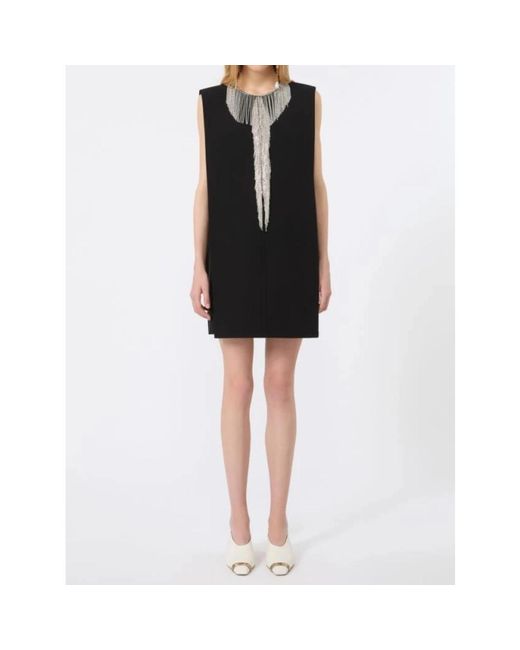 Sportmax Black Short Dresses