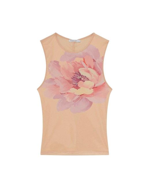 Patrizia Pepe Pink Sleeveless Tops