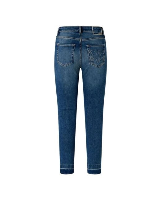 Pinko Blue Cropped Jeans