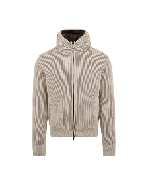 Moorer Truien & Vesten Herenjas Misone-Cw 1 V3070 in het Gray voor heren