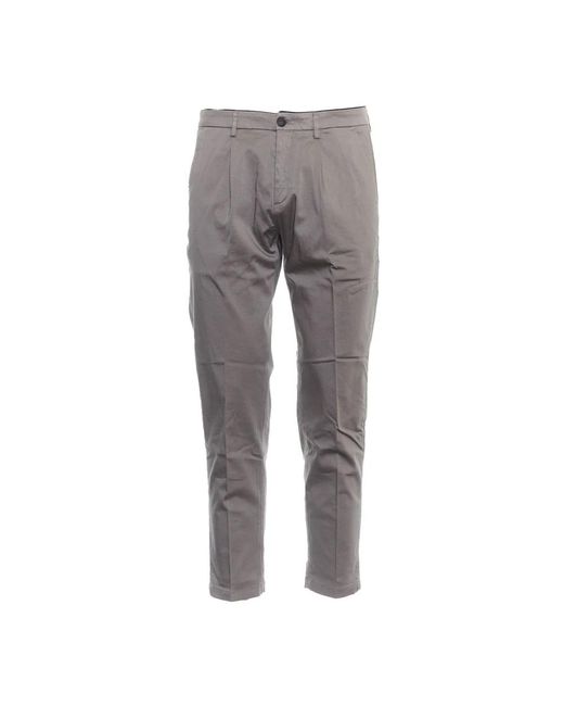Trousers > chinos Department 5 pour homme en coloris Gray