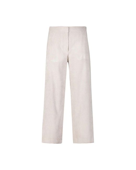 RAFFAELLO ROSSI Natural Cordhose Palina Mit Weitem Bein