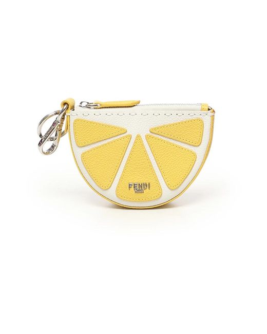 Fendi Keyrings in het Yellow voor heren