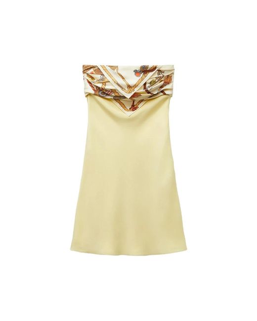 Versace Kleedjes ,Groen ,Jurk in het Yellow