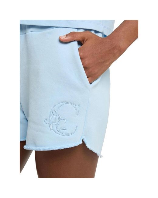 carlo colucci Blue Short Shorts