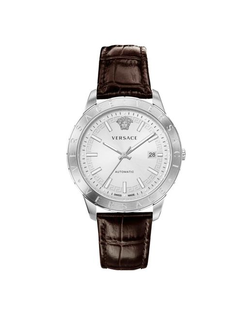 Versace Univers 43 Mm in Metallic für Herren