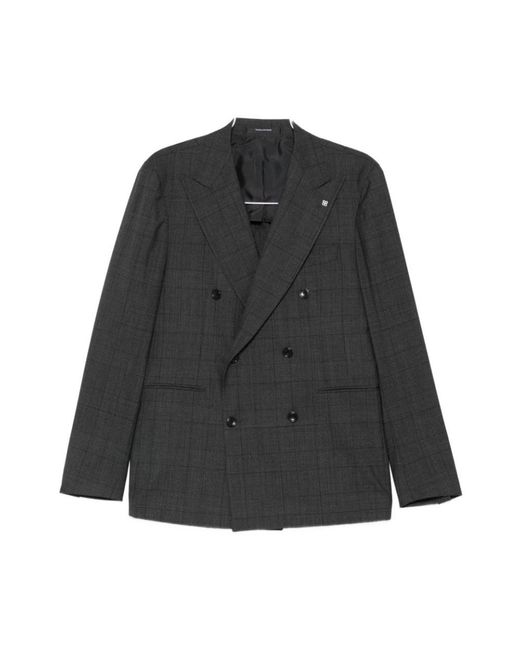 Tagliatore Black Blazers for men