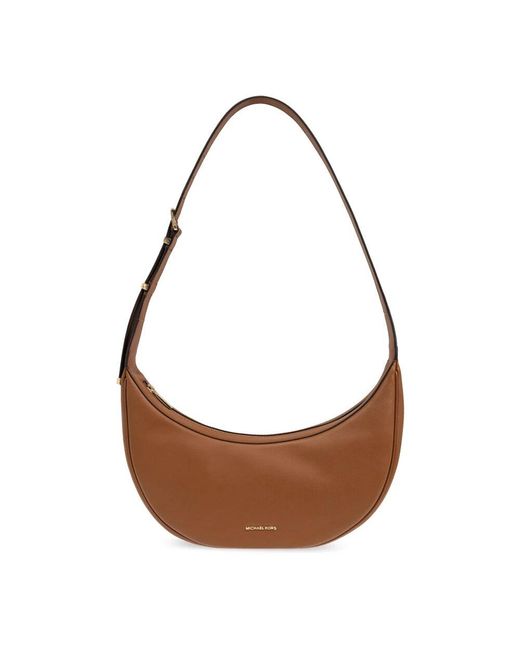Michael Kors Brown Schultertasche avra