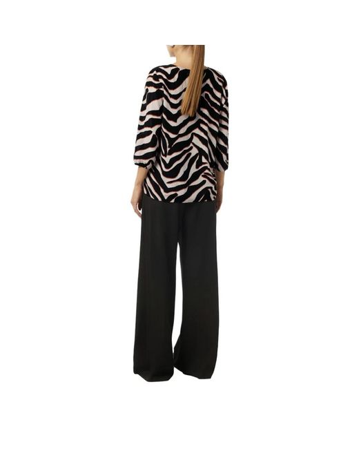 Comma, Blouses in het Black