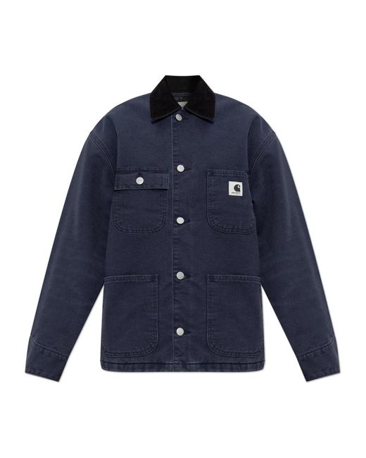 Carhartt Jassen ,Blauw ,Katoen Og Michigan Jack in het Blue