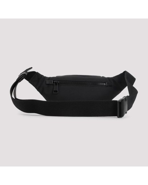 Moncler Black Belt Bags for men