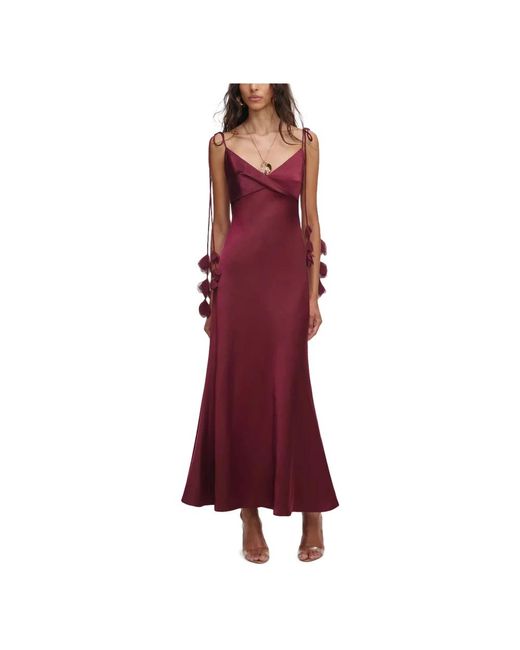 Self-Portrait Red Maxi Dresses