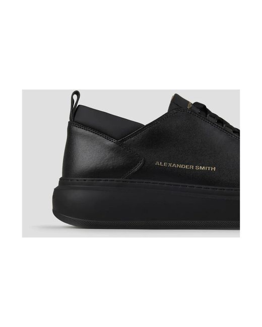 Alexander Smith Black Sneakers for men