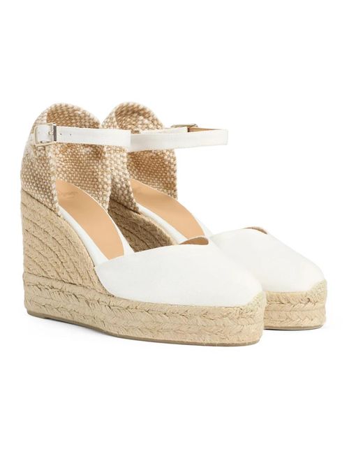 Castaner Metallic Wedges