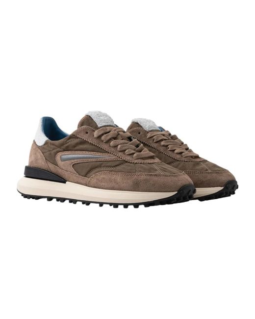 Date Bruine Sneaker Athleta Touch Mud in het Brown voor heren