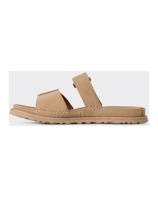 Sliders Ugg pour homme en coloris Metallic