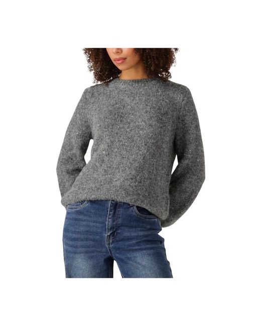 Object Gray Objnan L/S Los Strickpullover