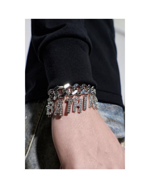 Bracelets di A Bathing Ape in Gray da Uomo