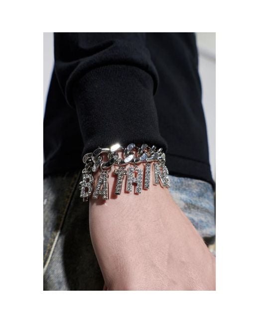Bracelets A Bathing Ape pour homme en coloris Gray