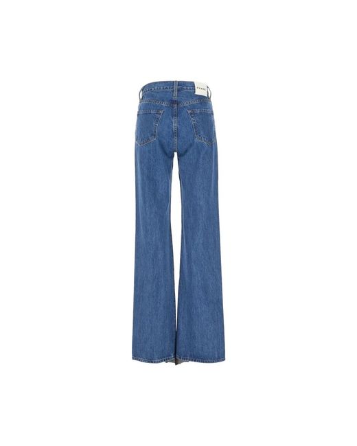 Jeans > boot-cut jeans FRAME en coloris Blue