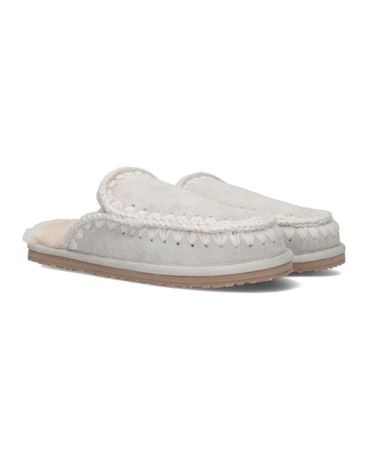 Slippers Mou en coloris White