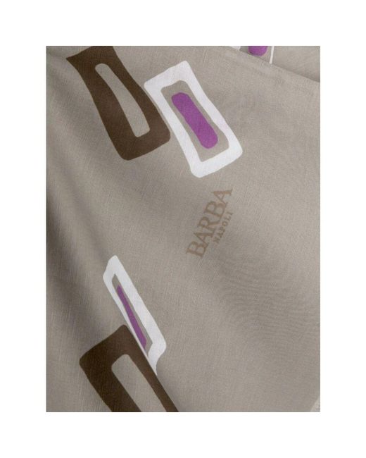 Écharpes et châles Barba Napoli pour homme en coloris Gray