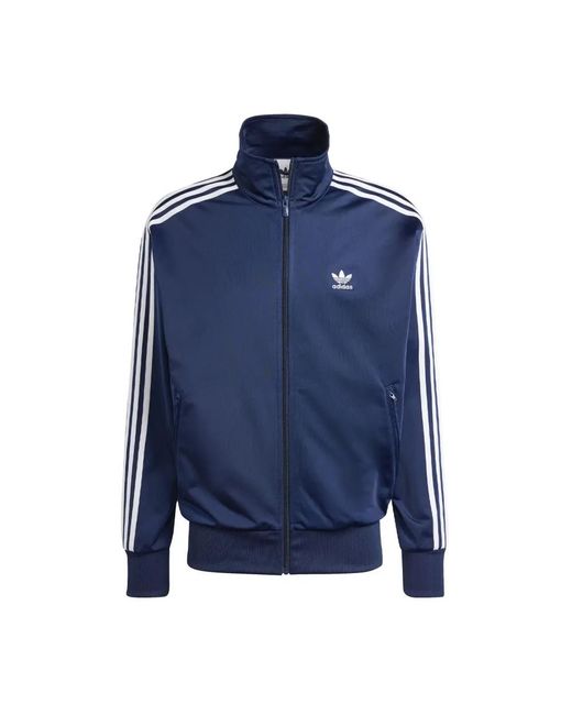 Adidas Fitness ,Blauw ,Polyester Adicolor Classics Firebird Trainingsjack in het Blue voor heren