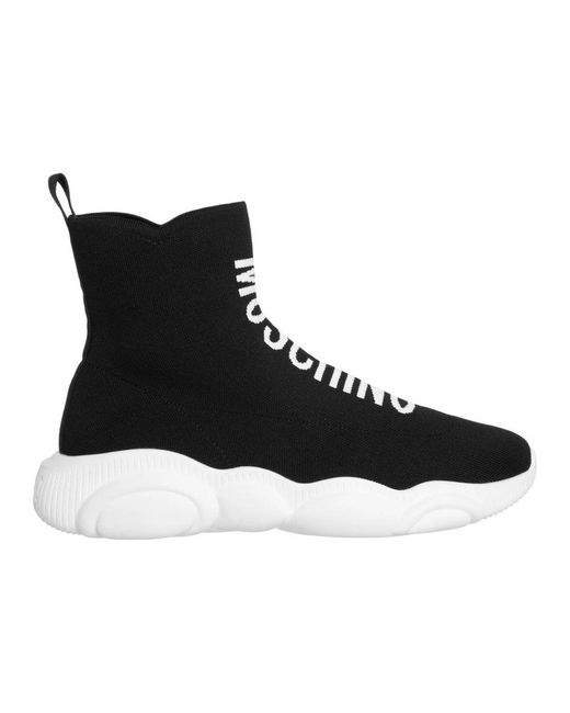 Moschino Black Sneakers for men