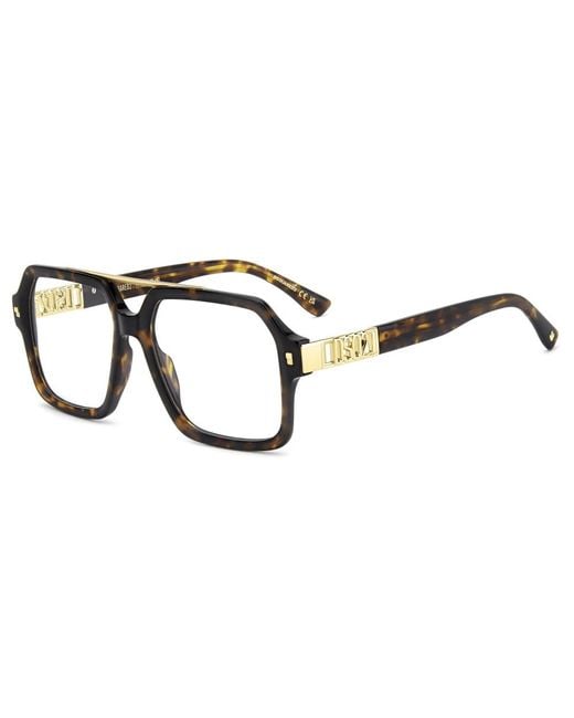 DSquared² Black Glasses