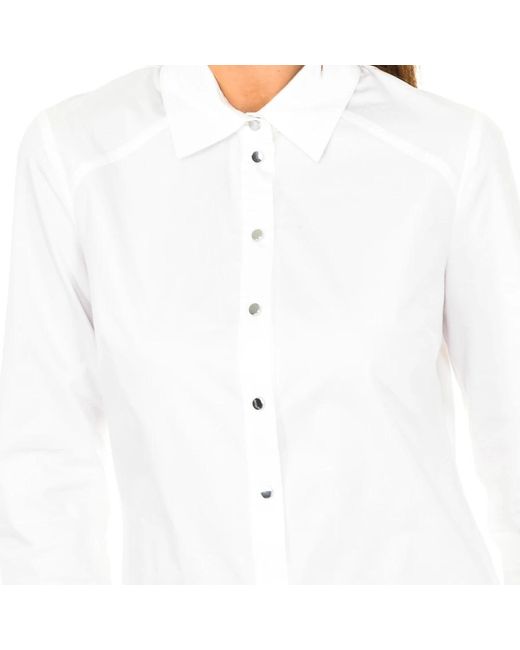 Dresses > day dresses > shirt dresses Giorgio Armani en coloris White