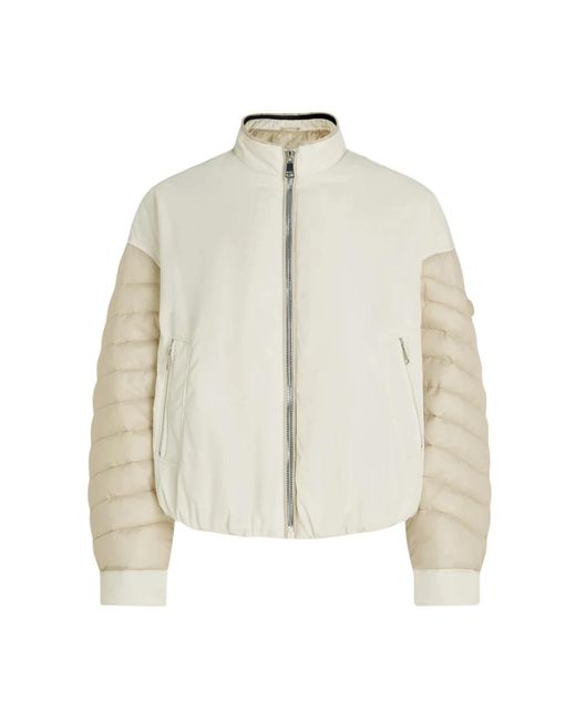 Re.set Jassen ,Polyester Santa Fe Jacket in het White