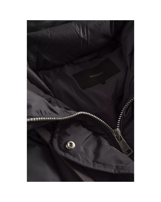 Down Coats Windsor. de color Black