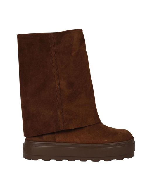 Casadei Brown Winter Boots